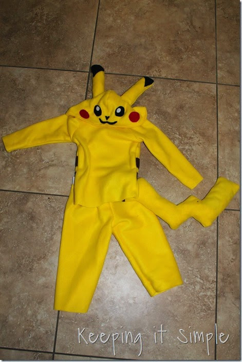 DIY Pokemon Costumes
 Keeping it Simple DIY Pokemon Pikachu Costume