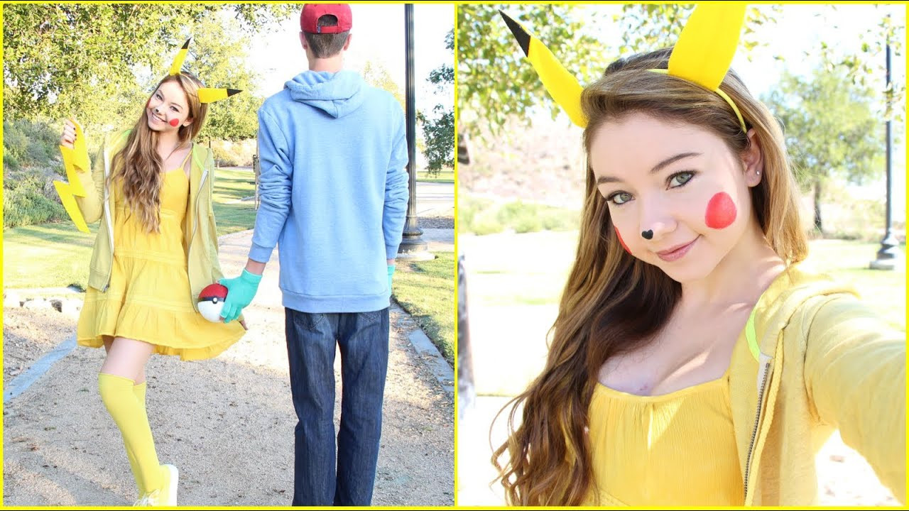 DIY Pokemon Costumes
 Pikachu DIY Halloween Costume