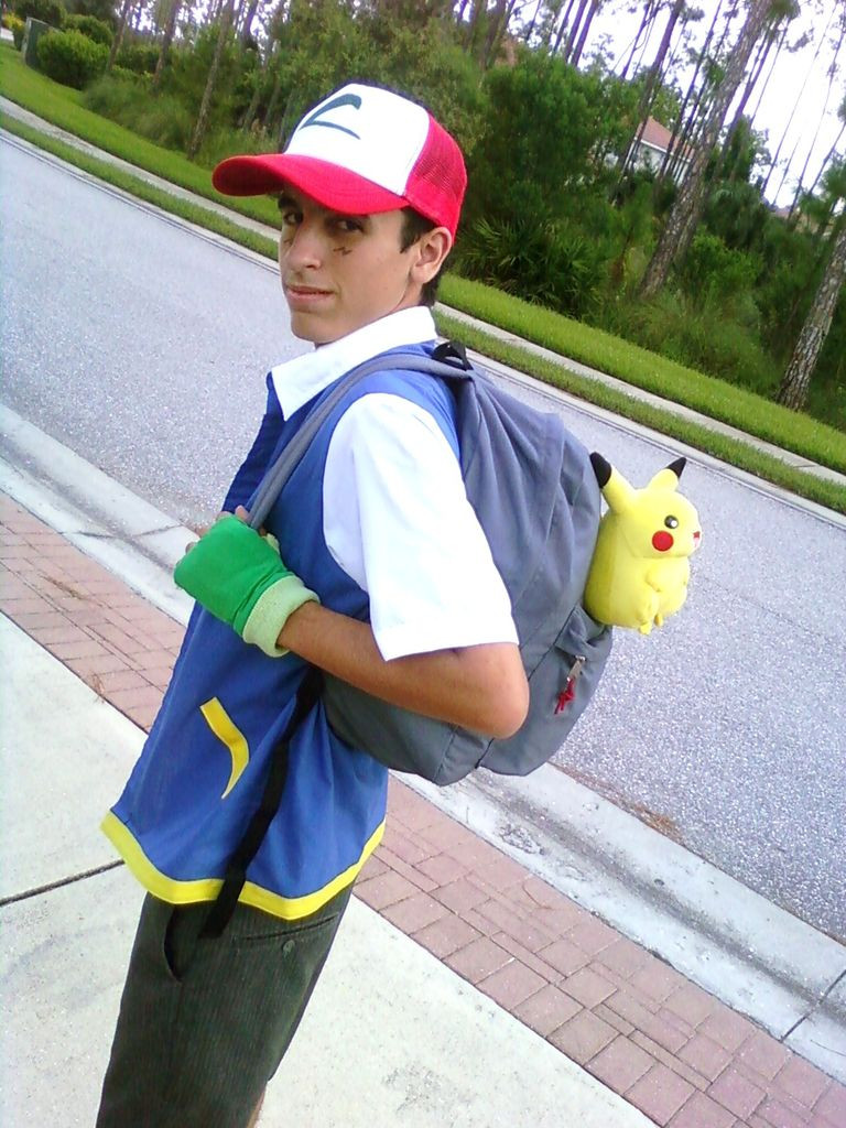 DIY Pokemon Costumes
 Ash Ketchum Pokemon costume