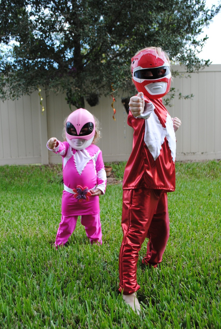 DIY Power Ranger Costume
 Power Ranger Costumes for the kids I didn t make the