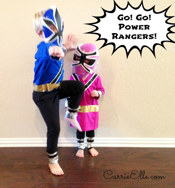 DIY Power Ranger Costume
 DIY Power Rangers Costume Carrie Elle