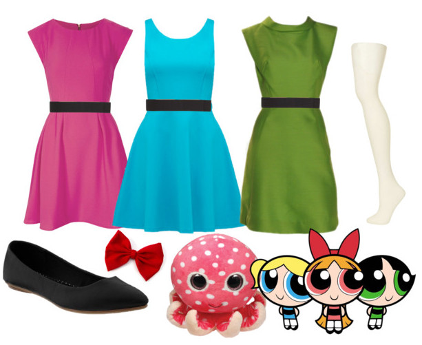 DIY Powerpuff Girl Costumes
 Last Minute DIY Halloween Costumes Resources for Your