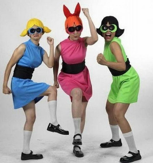 DIY Powerpuff Girl Costumes
 10 Power Puff Girls Group Costume Ideas Hative