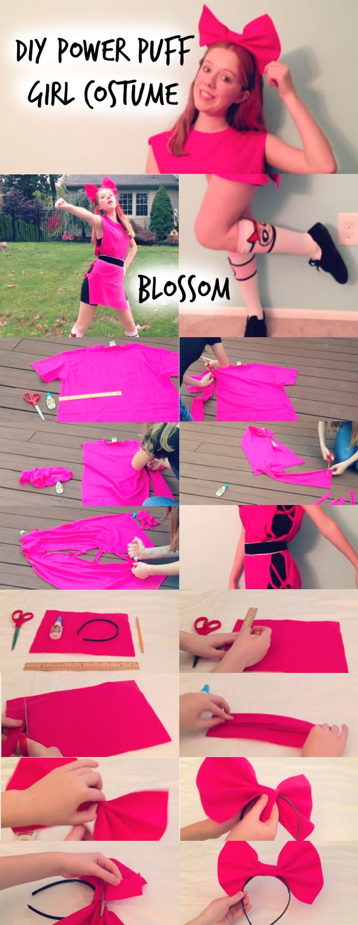 DIY Powerpuff Girl Costumes
 25 best ideas about Powerpuff girls costume on Pinterest
