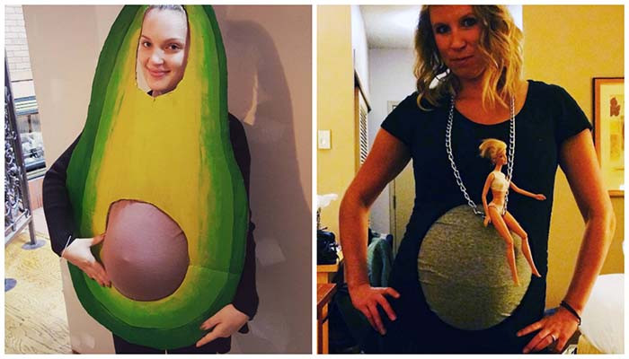 DIY Pregnant Costume
 The Best DIY Halloween Costumes For Pregnant Women