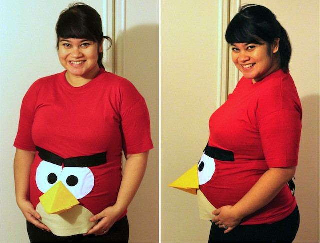 DIY Pregnant Costume
 DIY Pregnant Halloween Costumes C R A F T