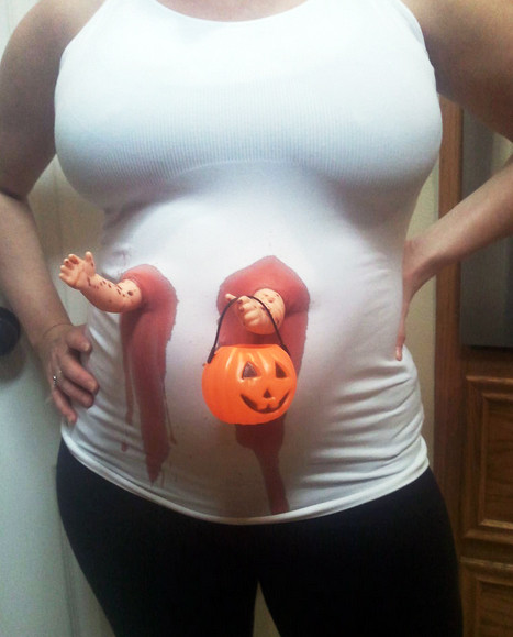 DIY Pregnant Halloween Costume
 Maternity Halloween Costumes Creative Ideas For Moms To