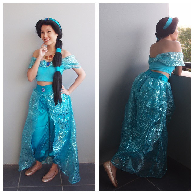 DIY Princess Jasmine Costume
 That time I made a Princess Jasmine costume
