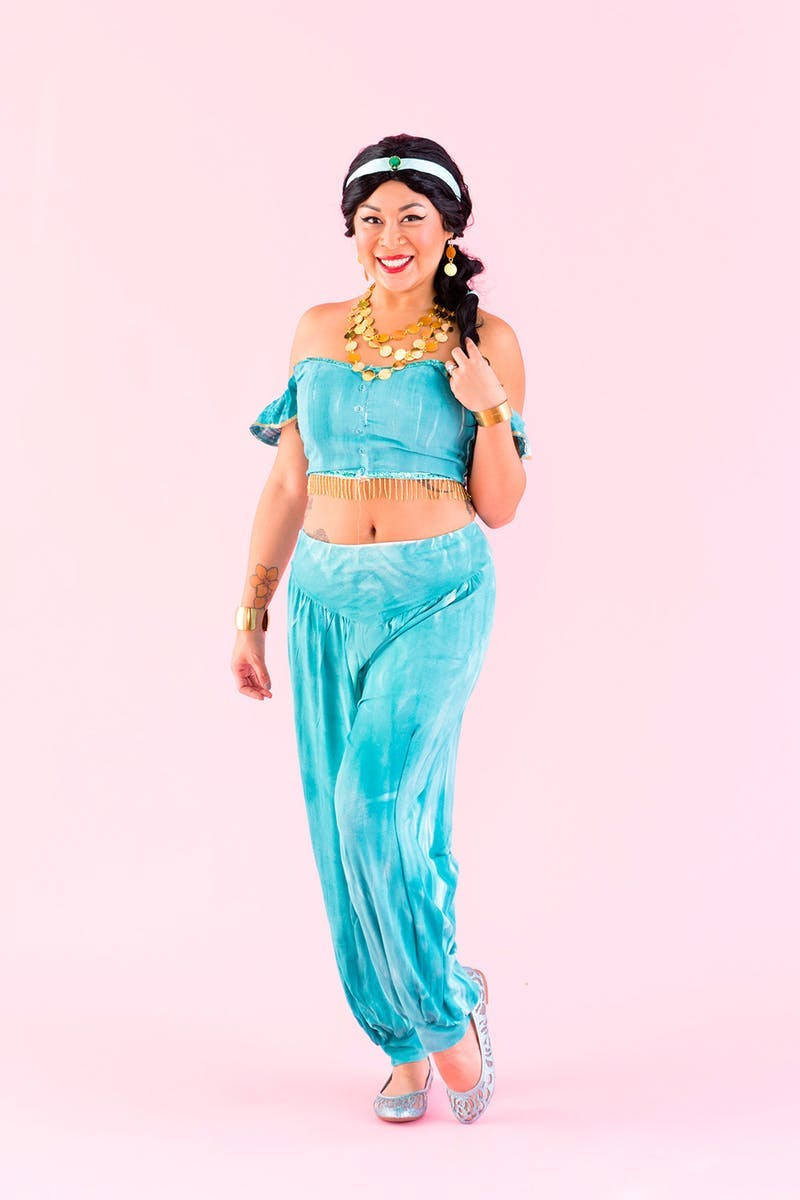 DIY Princess Jasmine Costume
 DIY Jasmine from Aladdin Halloween Costume