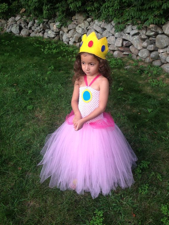 DIY Princess Peach Costume
 peach tutu