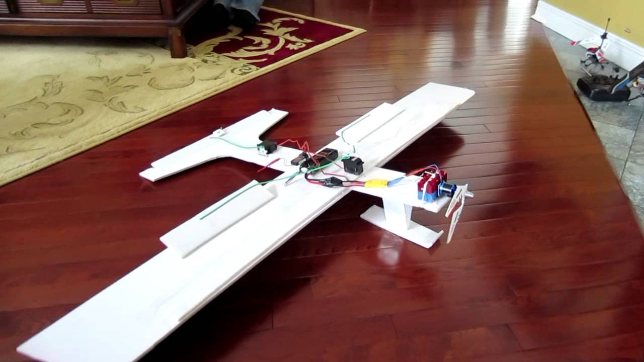 DIY Rc Airplane
 Home made foam RC Plane Overview