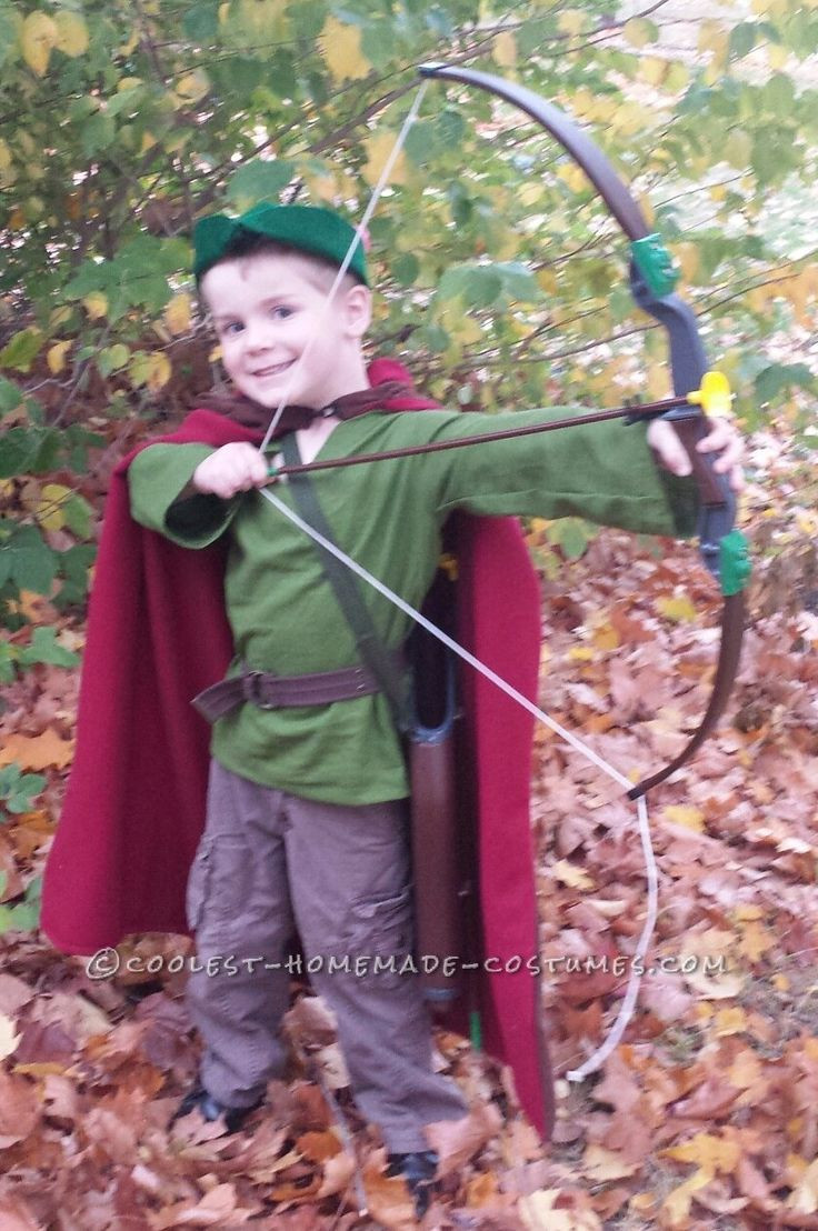 DIY Robin Hood Costume
 Cute Robin Hood Costume for a Boy