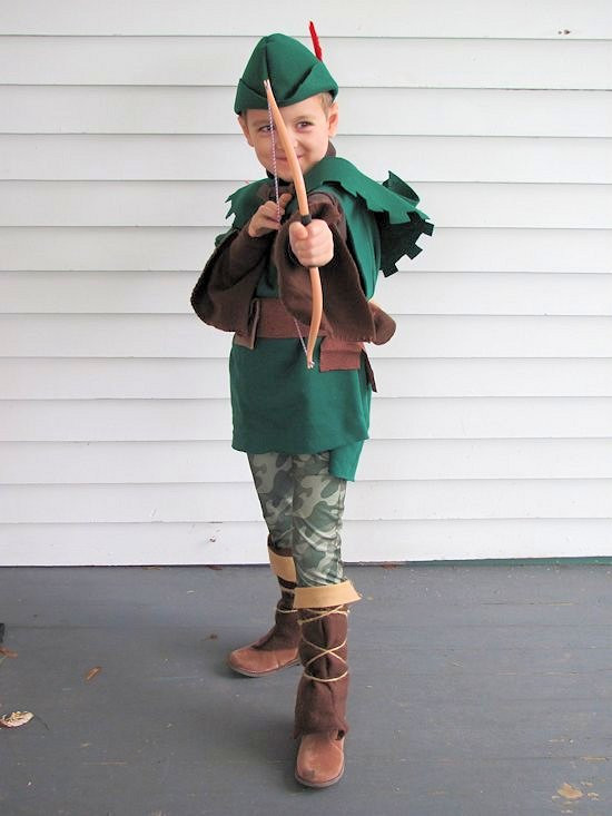 DIY Robin Hood Costume
 DIY Handmade kids Robin Hood and Friar Tuck Halloween costumes