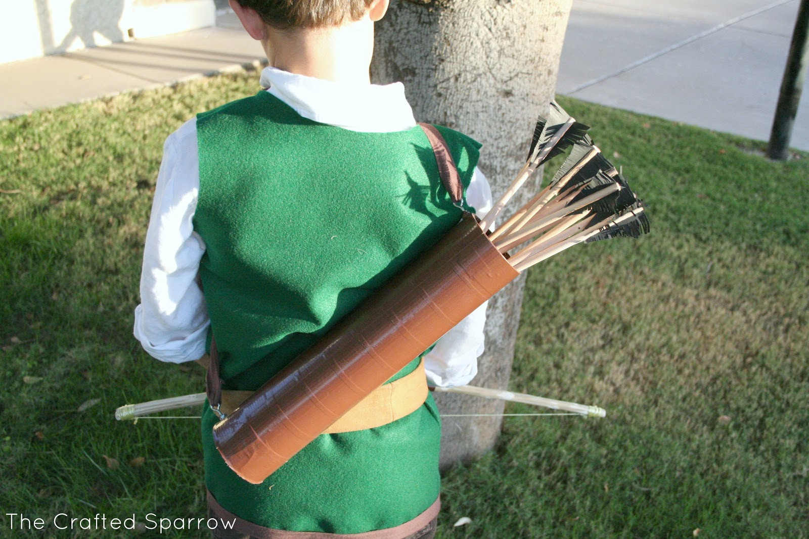 DIY Robin Hood Costume
 Robin Hood & Little John Halloween 2012