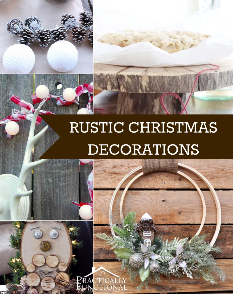 DIY Rustic Christmas Decorations
 10 DIY Rustic Christmas Decorations