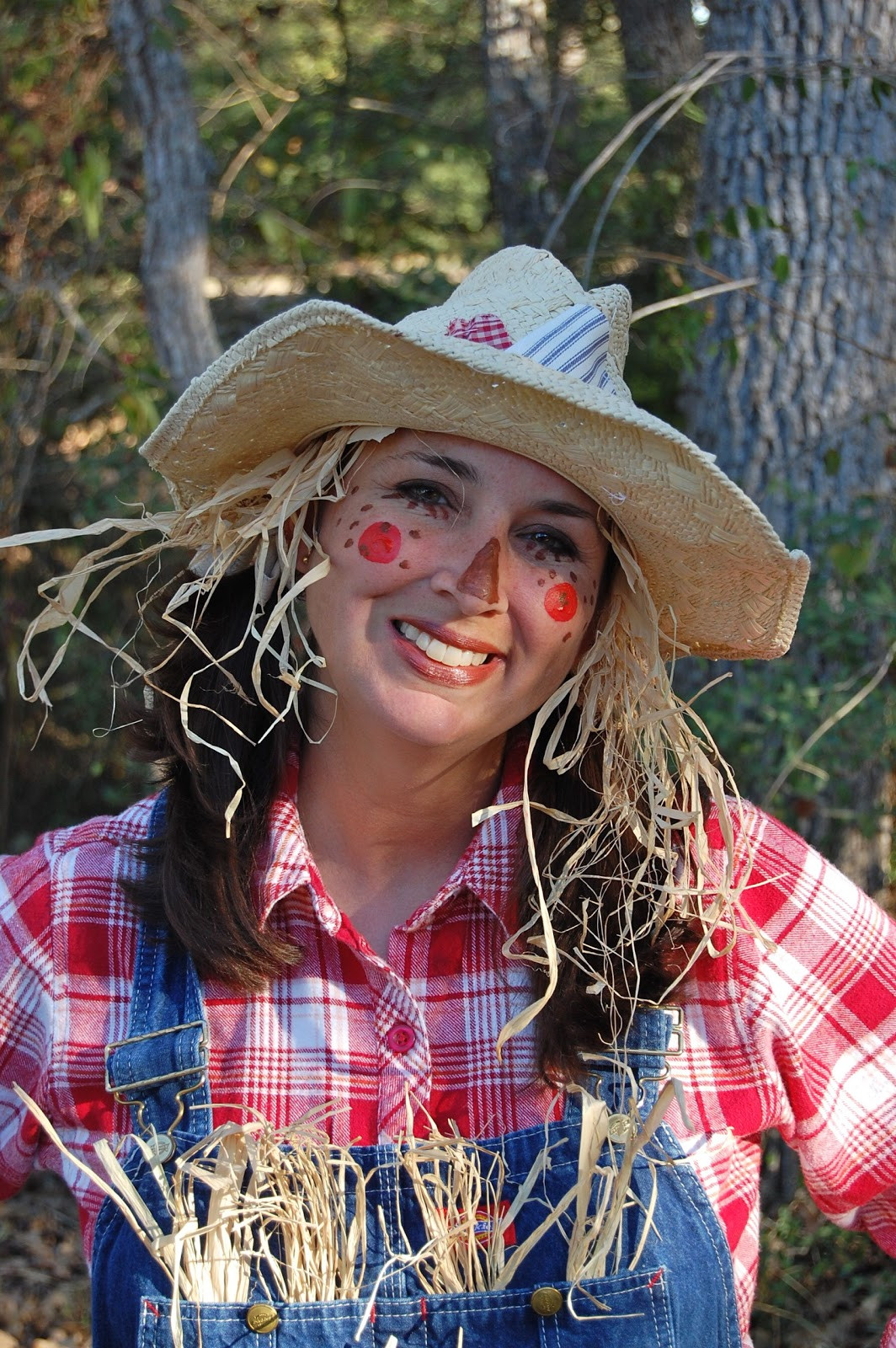 DIY Scarecrow Costume
 Heritage Schoolhouse Homespun Scarecrow Costume