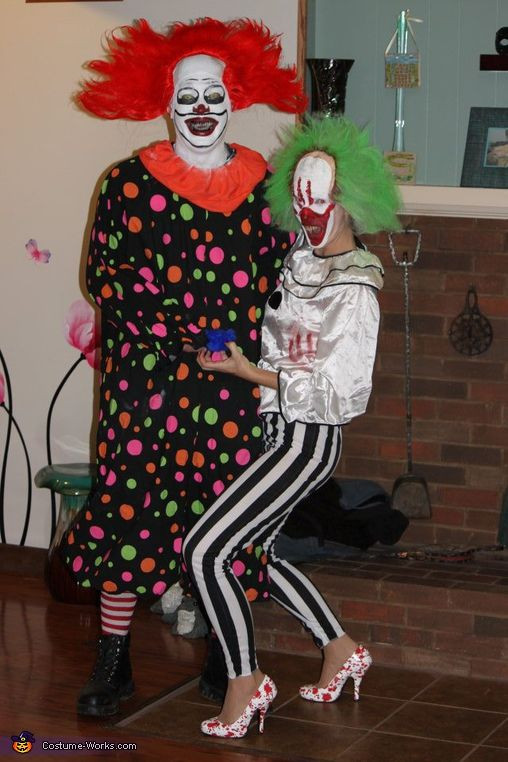 DIY Scary Clown Costume
 100 best Clowns images on Pinterest