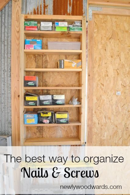 DIY Screw Organizer
 52 Screw And Nail Storage Ideas Mason Jar DIY 5 Things