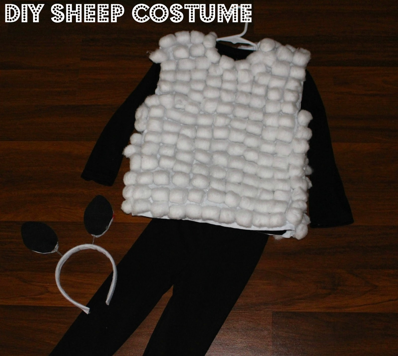 DIY Sheep Costume
 The Story Three DIY Sheep Costume