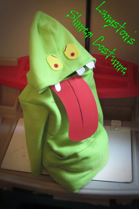 DIY Slimer Costume
 Hoo Teeth and Slimer costume on Pinterest