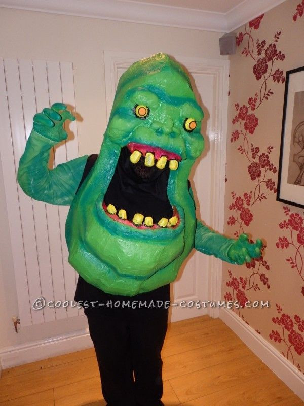 DIY Slimer Costume
 Homemade Slimer From Ghostbusters Costume 0