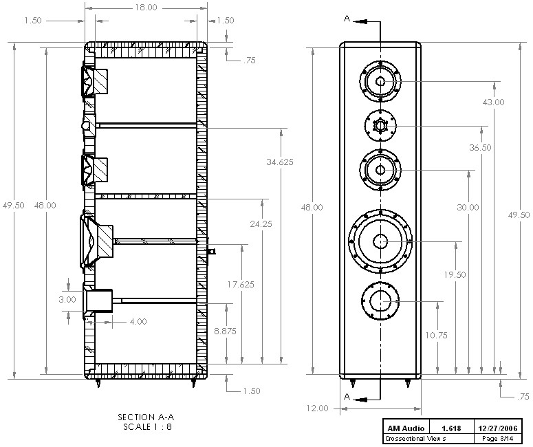 DIY Speaker Plans
 DIY 3 Way Hi Vi Tower Loudspeaker Project 1 618