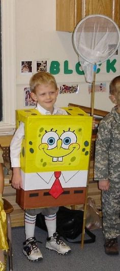 DIY Spongebob Costume
 Les quatre éléments le feu Déguisement à faire soi même