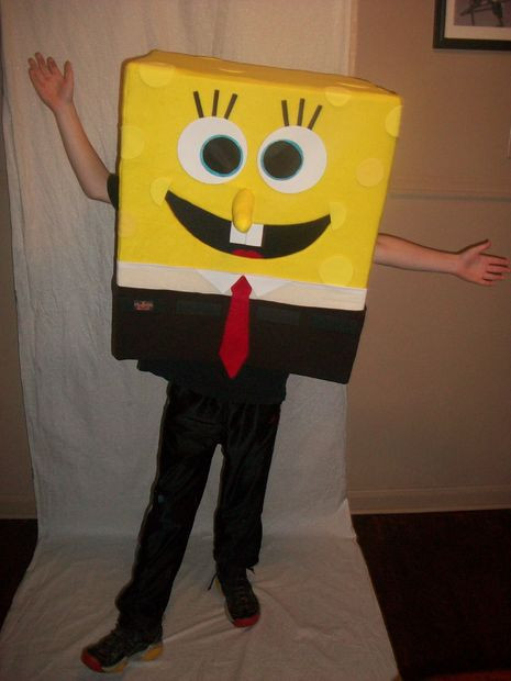 DIY Spongebob Costume
 DIY SpongeBob Squarepants Mascot Halloween Costume