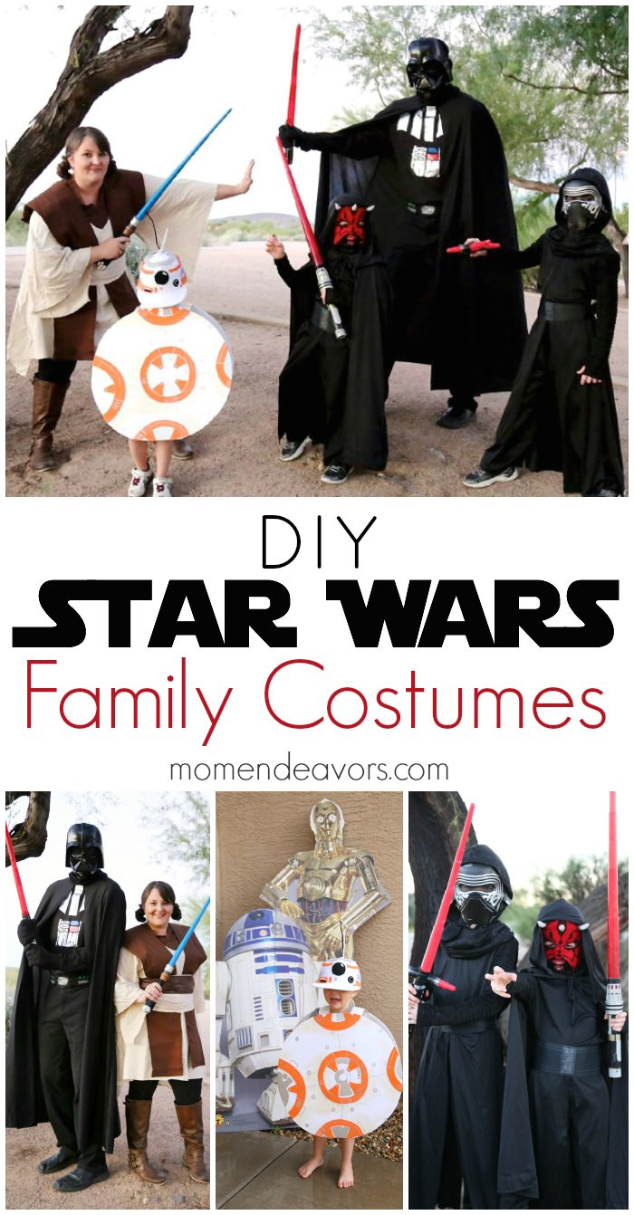 DIY Star Wars Costumes
 DIY Star Wars Family Costumes