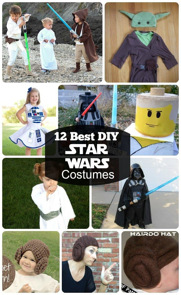 DIY Star Wars Costumes
 Star wars costumes Best diy and Star Wars on Pinterest