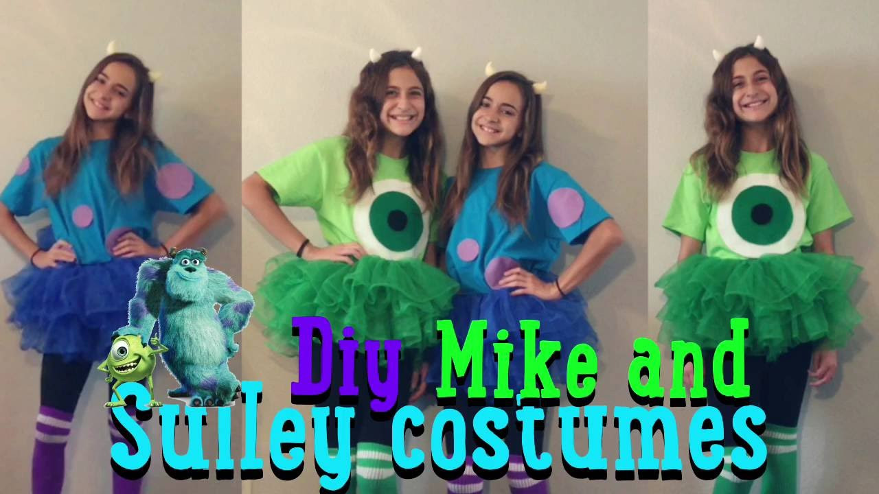 DIY Sully Costumes
 DIY Mike And Sulley Halloween Costumes