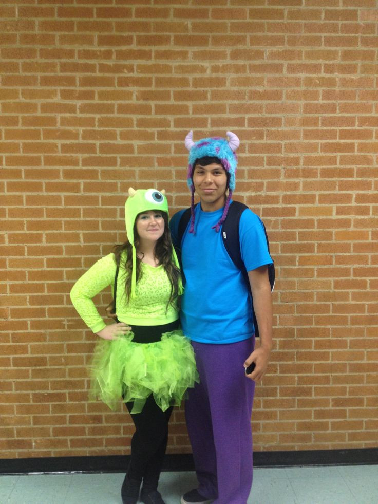 DIY Sully Costumes
 Mike and sully couples costumes