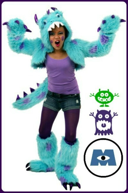 DIY Sully Costumes
 Best Teen Costumes for 2013 Halloween Costumes Blog