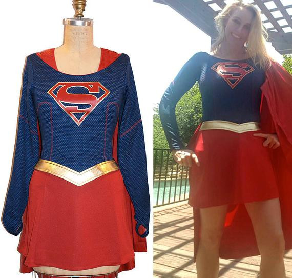 DIY Supergirl Costumes
 Supergirl Costume Replica or Simple Melissa Benoist by