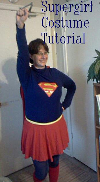 DIY Supergirl Costumes
 A Moving Tale How I made my Halloween Costumes Part 1