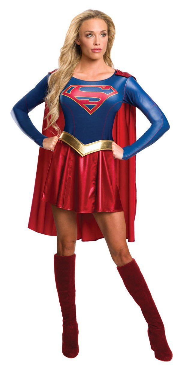 DIY Supergirl Costumes
 Adult Supergirl Costume