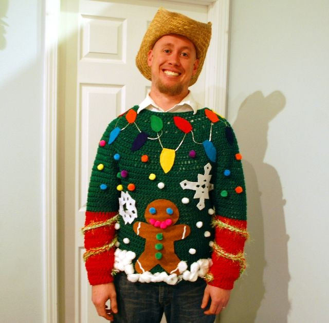 DIY Tacky Christmas Sweater
 Your Big Collection of Outrageously Ugly DIY Christmas