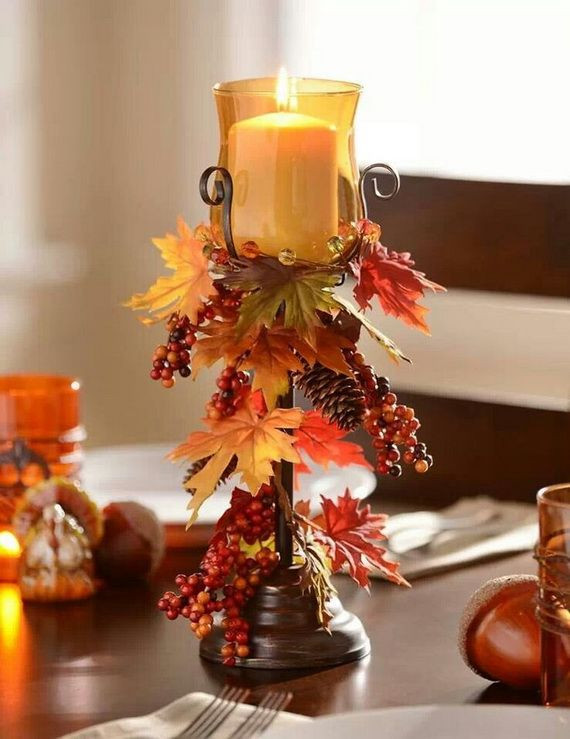 Diy Thanksgiving Table Decorations
 20 Easy Thanksgiving Decorations for Your Home