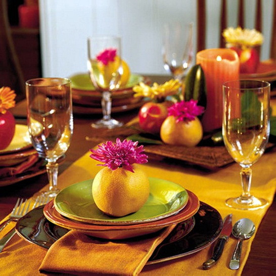Diy Thanksgiving Table Decorations
 21 DIY Thanksgiving decorations and centerpieces savoring