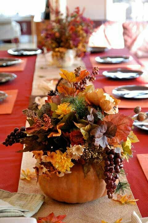 Diy Thanksgiving Table Decorations
 25 Beautiful Fall Wedding Table Decoration Ideas Style