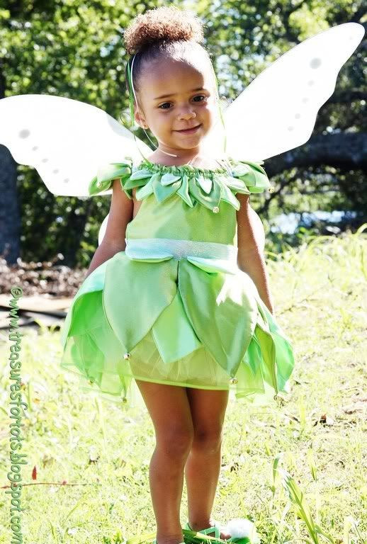 DIY Tinkerbell Costume
 treasures for tots My Little Tink