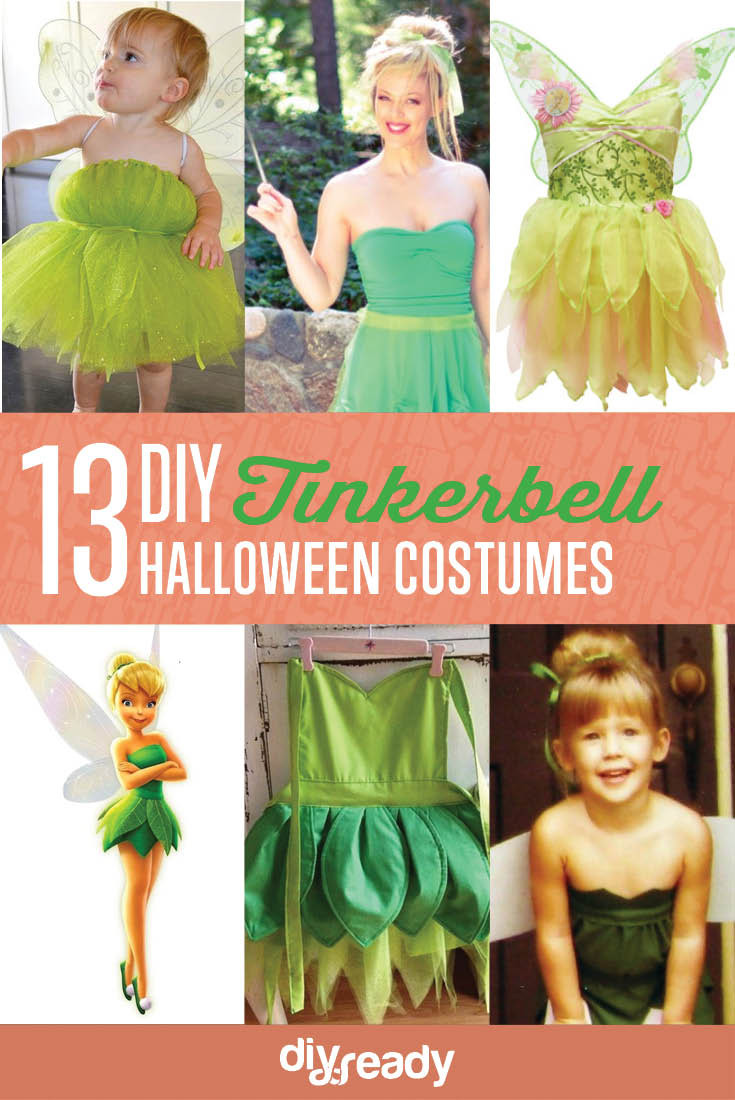 DIY Tinkerbell Costume
 13 DIY Tinkerbell Costume Ideas DIY Ready