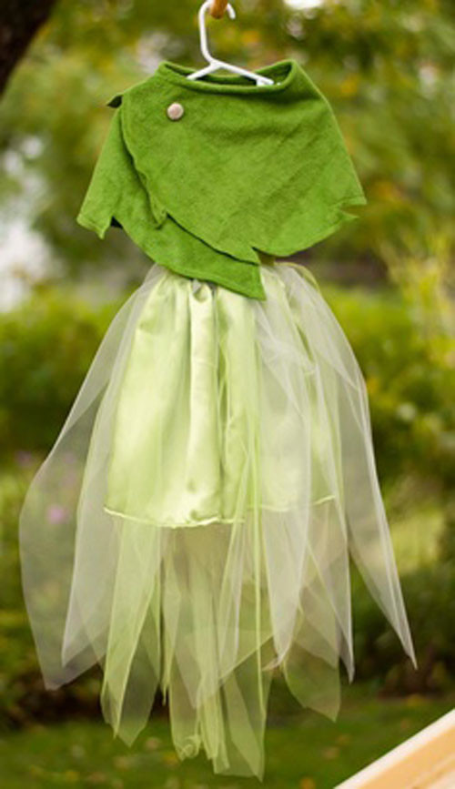 DIY Tinkerbell Costume
 DIY costume Tinkerbell shawl and poncho