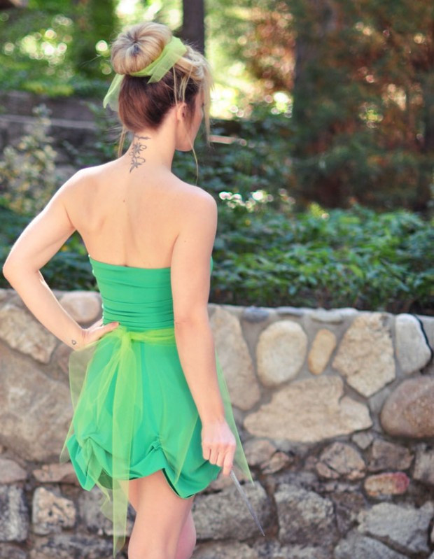 DIY Tinkerbell Costume
 DIY Tinker Bell Costume Hair & Makeup