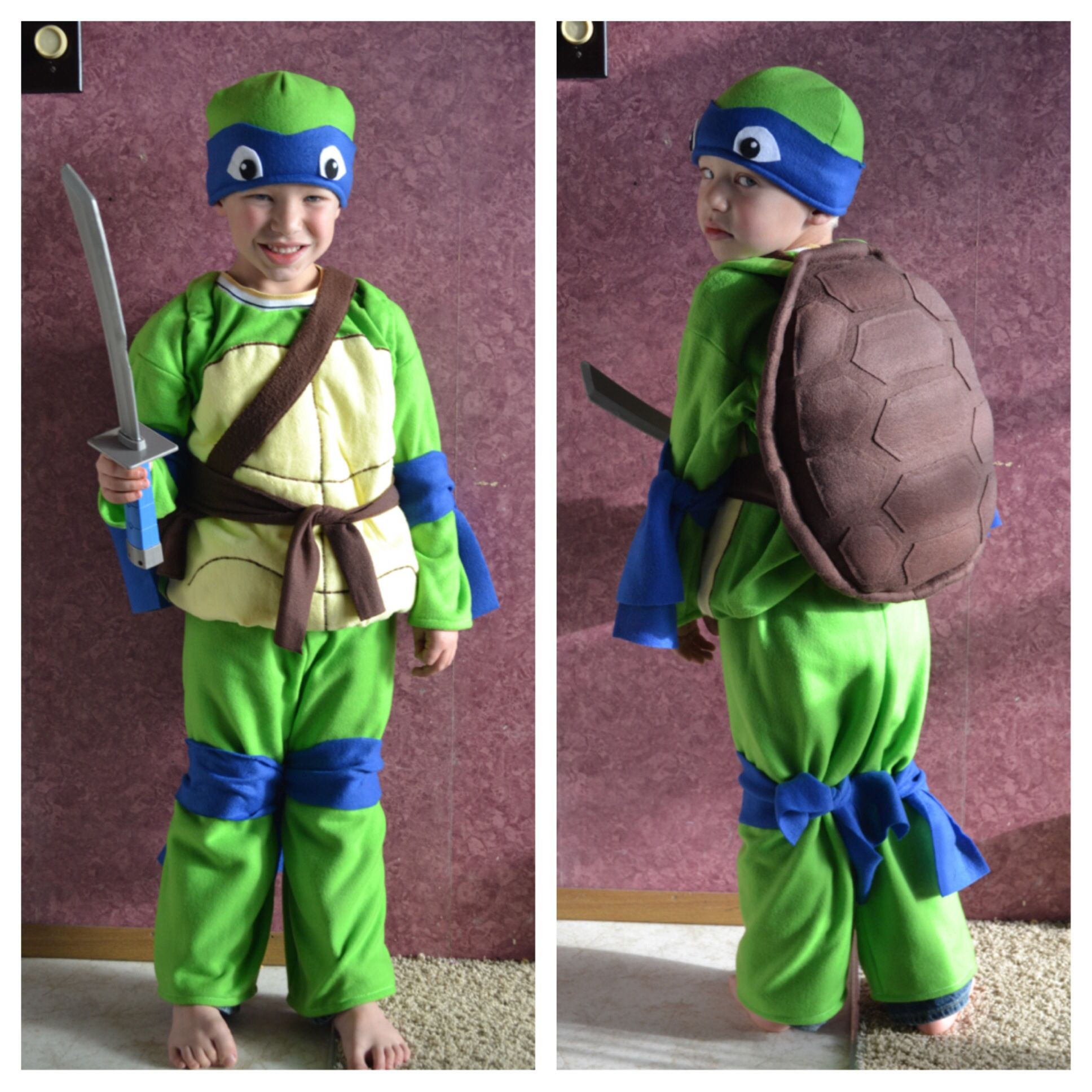 DIY Tmnt Costume
 homemade ninja turtle costume My Creations