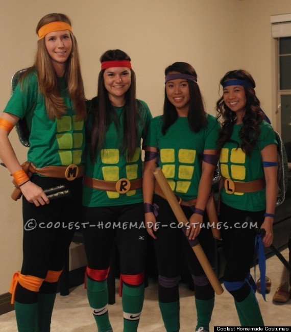 DIY Tmnt Costume
 10 Perfect Halloween Costumes For You And Your BFFs
