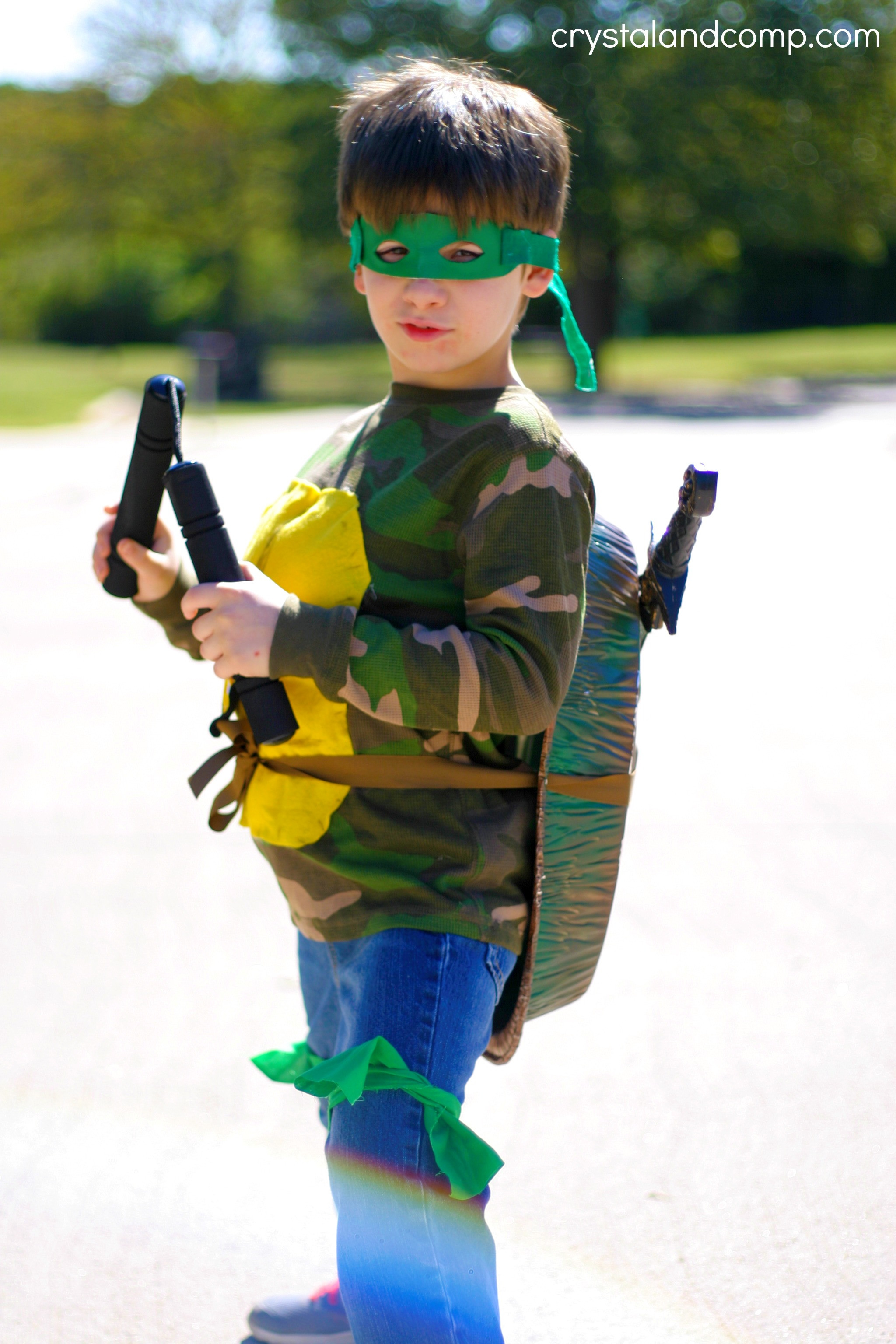 DIY Tmnt Costume
 DIY Ninja Turtle Costume