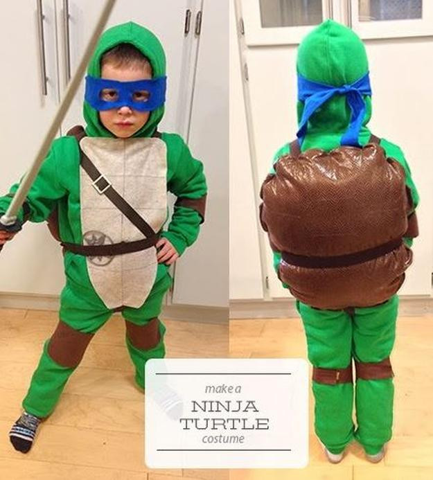 DIY Tmnt Costume
 15 DIY Ninja Turtle Costume Ideas Cowabunga DIY Ready