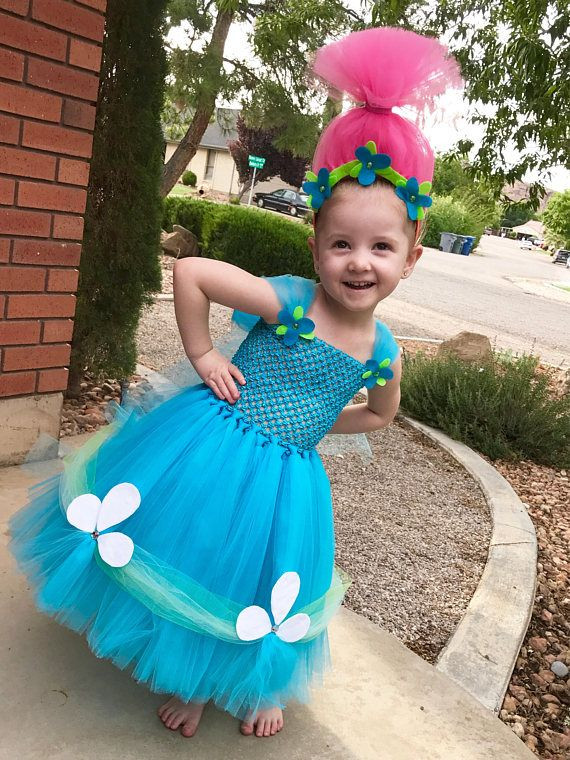 DIY Troll Costume
 Princess Poppy Dress princess poppy tutu dress princess