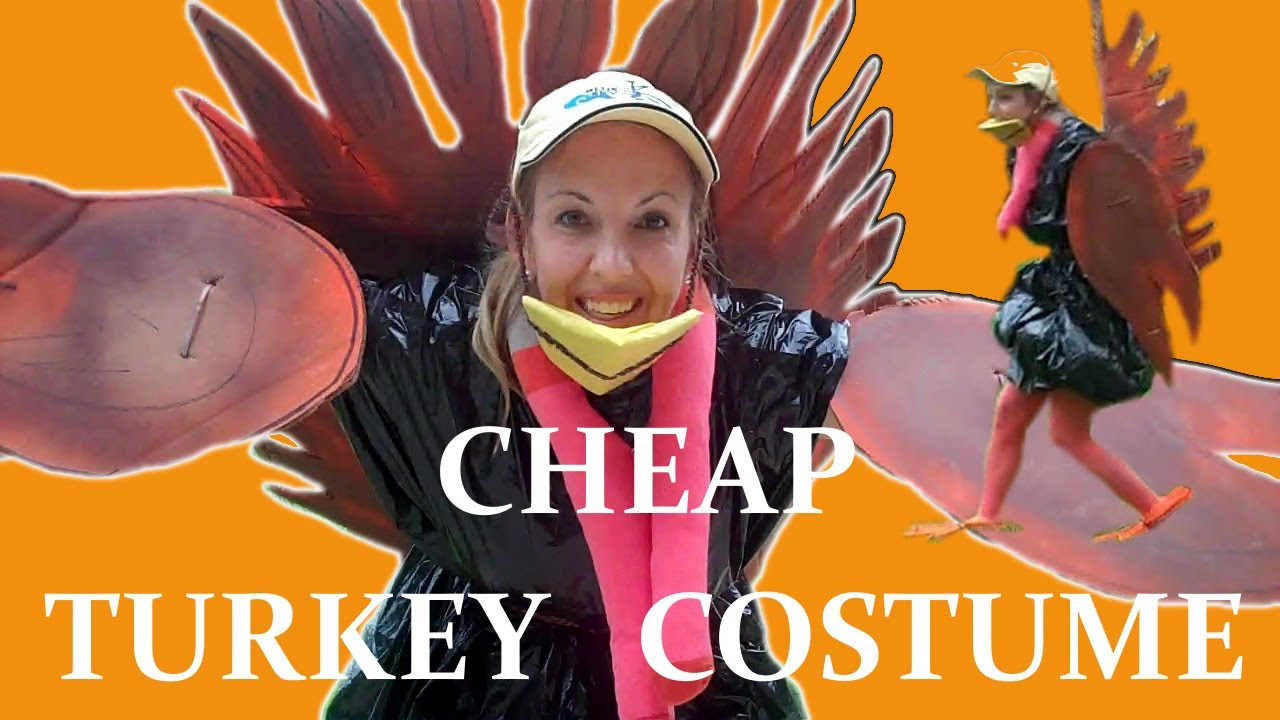 DIY Turkey Costumes
 Cheap Homemade Turkey Costume